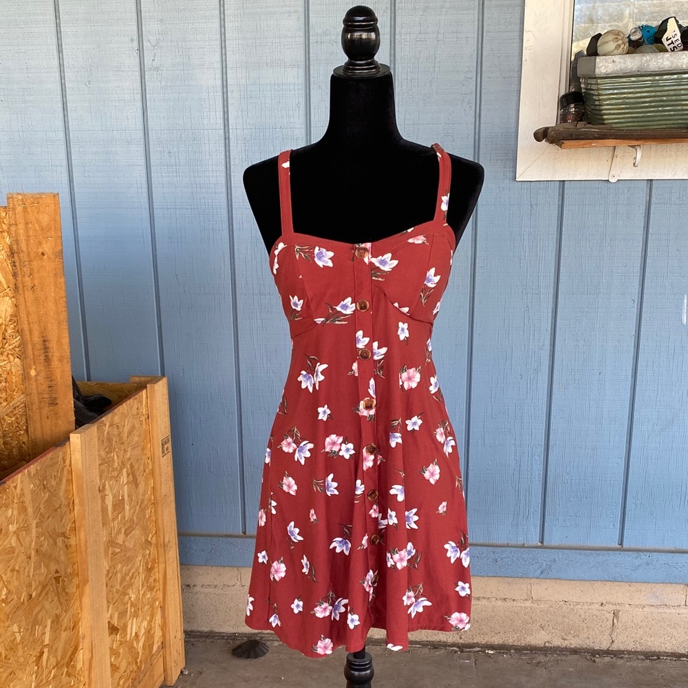 No Boundaries Floral Dress